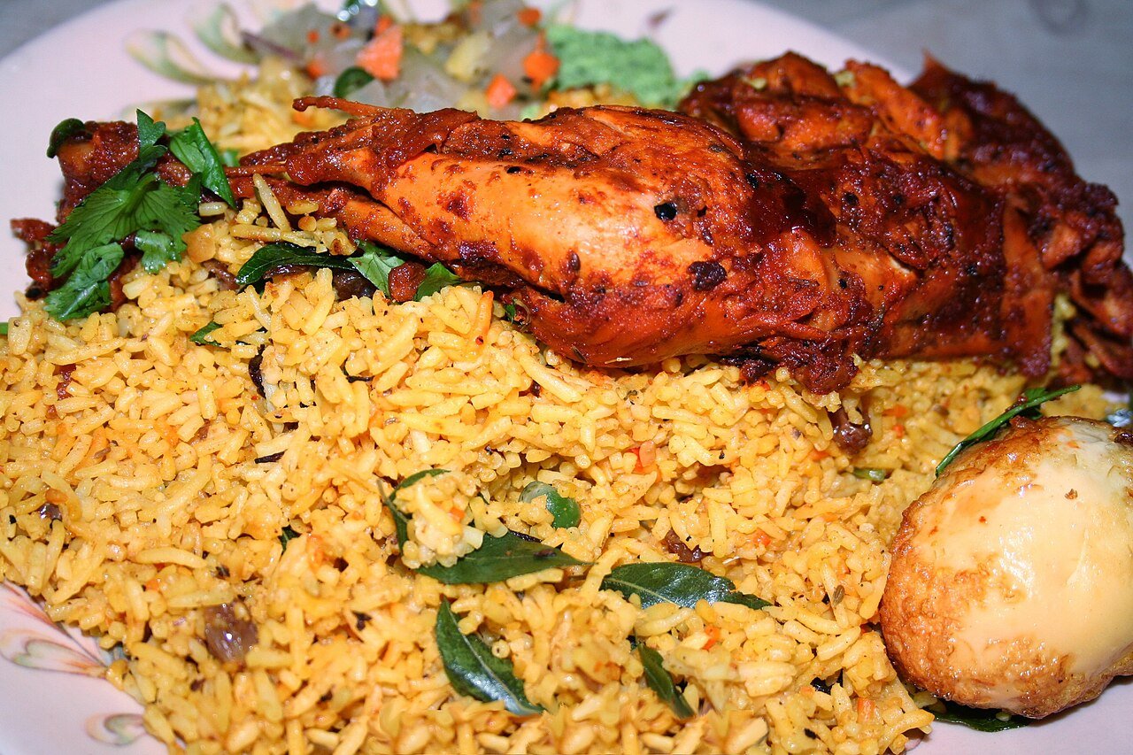 Saffron Dum Chicken Biryani